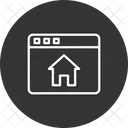 Home Page Webpage Home Icon