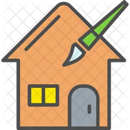 Home Paint  Icon