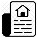 Home Paper Contract Document Agreement Icon