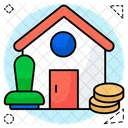 Home Payment House Payment Property Payment Icon