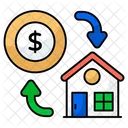 Home Payment House Payment Property Payment Icon