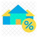 Home Percentage  Icon