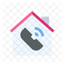 Home Phone Call  Icon