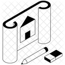 Design Blueprint Prototype Icon