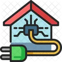 Electric Plug Home Icon