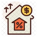 Home Price Increase Icon
