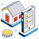 Home Price List Money House Icon