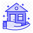 주택 보호 재산 보험 주택 보험 아이콘