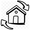 House Relocation Home Relocation Home Shift Icon