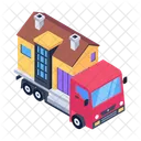Moving Home Home Relocation Resettlement Icon