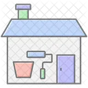 Home Renovation Lineal Color Icon Icon