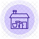 Home Renovation Line Icon Icon