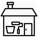 Home Renovation Line Icon Icon