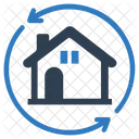 House Building Change Icon