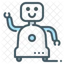 Home Robot Assistants Icon