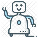 Home Robot Assistants Icon