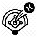 Home Run Ball Sport Icon