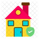 Home Protection Home Security Property Insurance Icon
