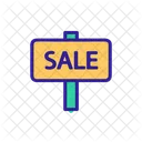 Home Sale Board  Icon
