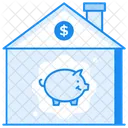 Home Savings Deposit Mortgage Icon