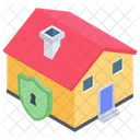 Home Security Home Protection House Lock Icon