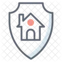 House Shield Home Protection Home Security Icon