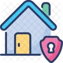 Home Security Safety Shield Icon