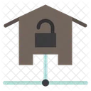 Home Security Home Protection Unlock Icon
