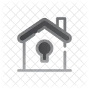Home Security Key Hole Padlock Icon