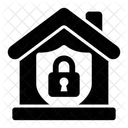 Security Lock House Icon