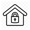 Home Security Lock Property Insurance Icon
