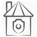 House Lock Home Access Real Estate Icon