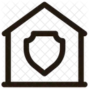 Home Security Encrypted House Secure Home Icon