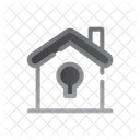 Home Security Key Hole Padlock Icon