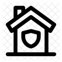 Home Security Real Estate Insurance Icon
