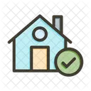 Verified House Verified Home Selected Home 아이콘