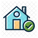 Verified House Verified Home Selected Home 아이콘
