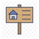 Home Selling Board Property Selling Board Sign Board Icon