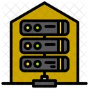 Home Server Home Database Data Storage Icon