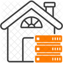 Home Server Network Router Icon