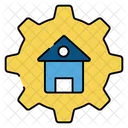 Home Setting Home Management Home Development Icon