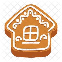 Home Shape Cookie  Icon