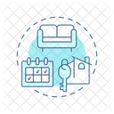Home sharing  Icon