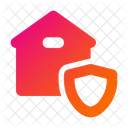 Home Shield Home Security House Icon