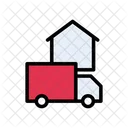Delivery Parcel Home Icon