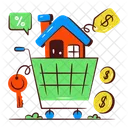 Home Shopping House Shopping Buy Home Icon