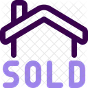 Home Sold Sold Sign Icon