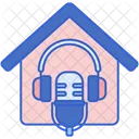 Home Studio On Air Music Recording Icon
