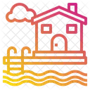Pool House Building Icon