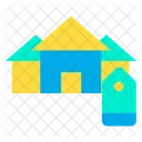 House Tag Home Cost Tag House Cost Tag Icon